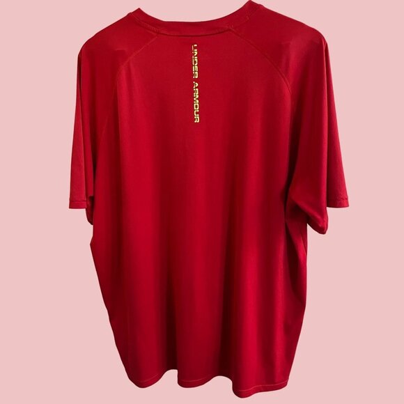 Under Armour Heatgear Shirt Mens 2XL Athletic Performance‎ Loose Fit Tee - Picture 2 of 8